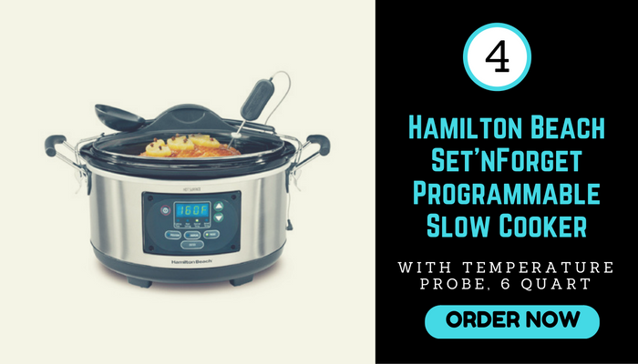 Hamilton Beach Set'nForget Programmable Slow Cooker