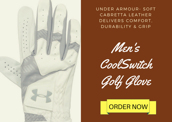 Under Armour Men's CoolSwitch Golf Glove