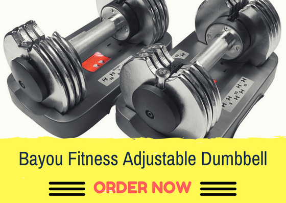 Bayou Fitness Adjustable Dumbbell