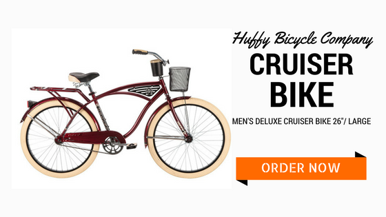 Huffy Bicycle Company Men's Deluxe Cruiser Bike