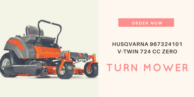 Husqvarna 967324101 V-Twin 724 cc Zero Turn Mower
