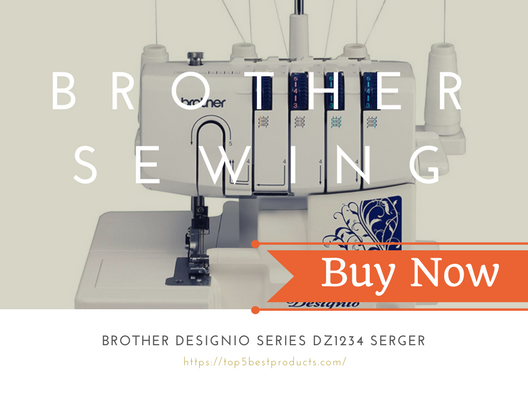 Brother Designio Series DZ1234 Serger