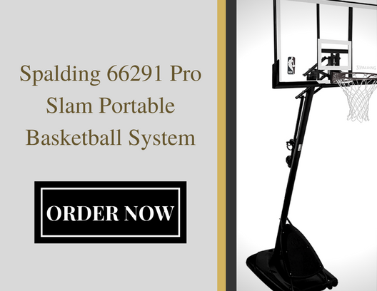 Spalding 66291 Pro Slam Portable Basketball System