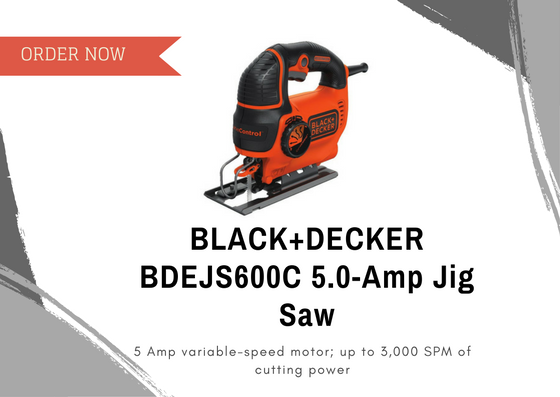 BLACK+DECKER BDEJS600C 5.0-Amp Jig Saw