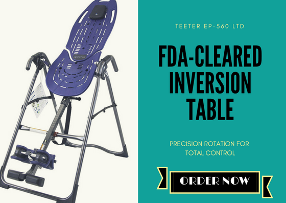FDA-clearance INVERSION TABLE